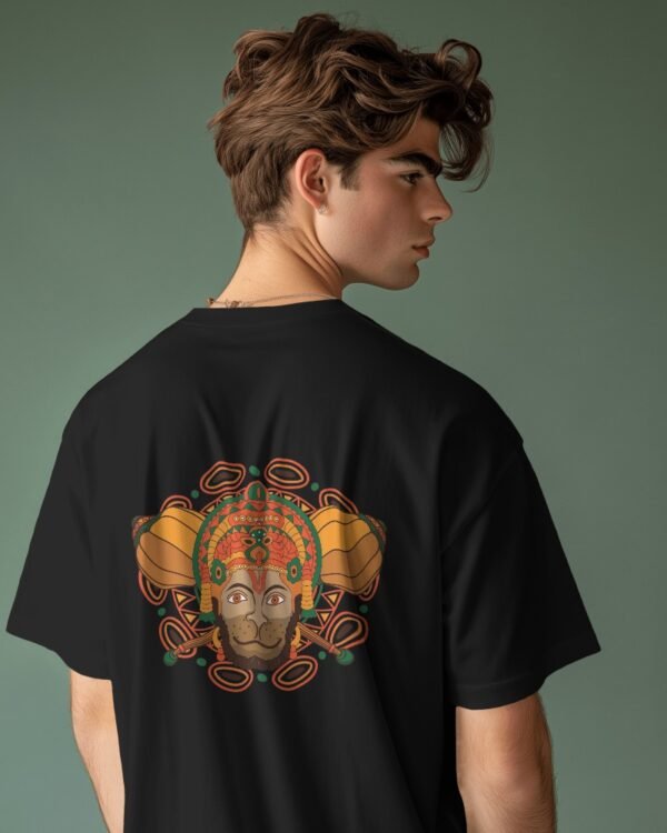Anjani Hanuman T-Shirt | Oversized | Blessico