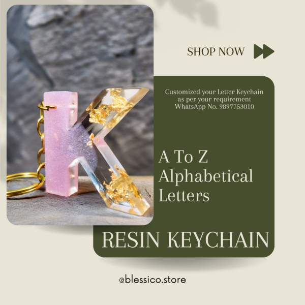 RESIN KEYCHAIN | BLESSICO