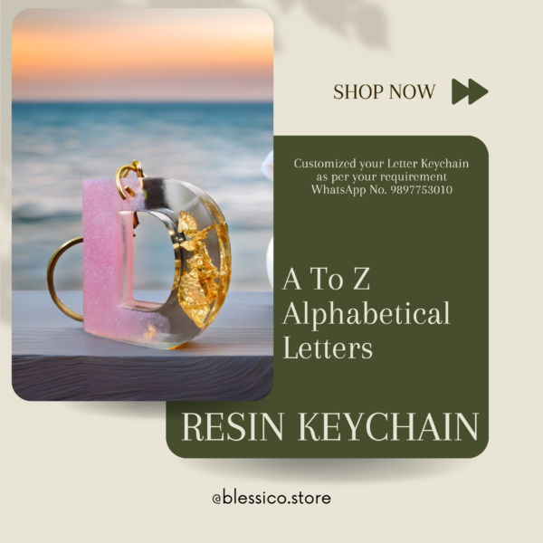 RESIN KEYCHAIN | BLESSICO