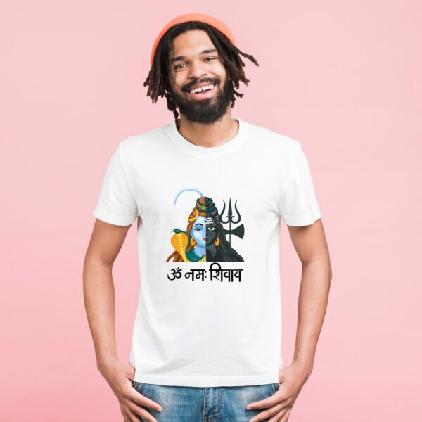 SHIVA AND ADIYOGI FUSION | REGULAR T-SHIRT | BLESSICO