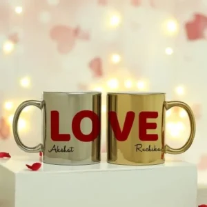 Electroplated Golden Sublimation Mug | Blessico