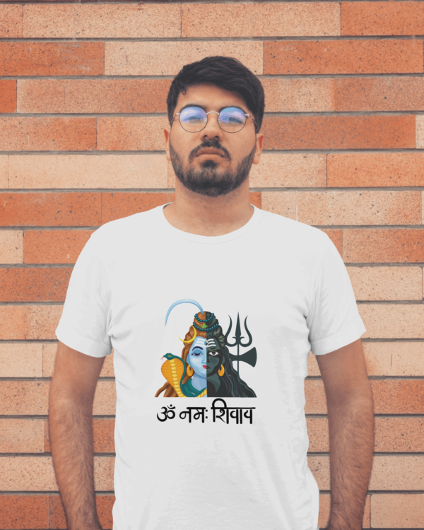 SHIVA AND ADIYOGI FUSION | REGULAR T-SHIRT | BLESSICO