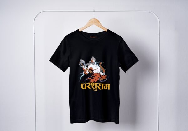 PARSHURAM Black T-Shirt | BLESSICO