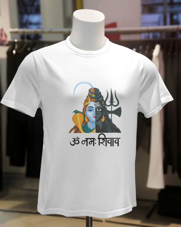 SHIVA AND ADIYOGI FUSION | REGULAR T-SHIRT | BLESSICO