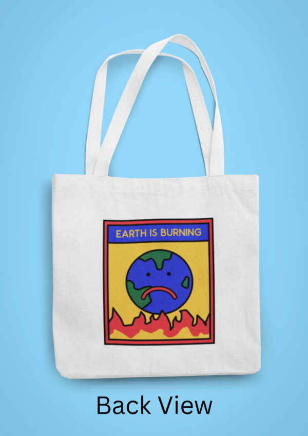 Earth Is Burning | Tote Bag | Blessico