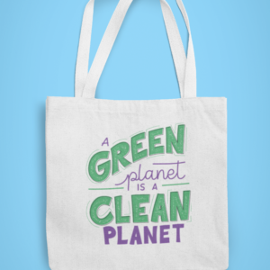 Green Planet | Tote Bag | Blessico