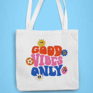 Good Vibes | Tote Bag | Blessico