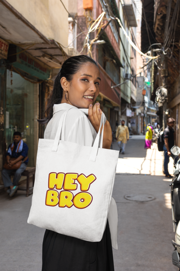 Hey Bro | Tote Bag | Blessico