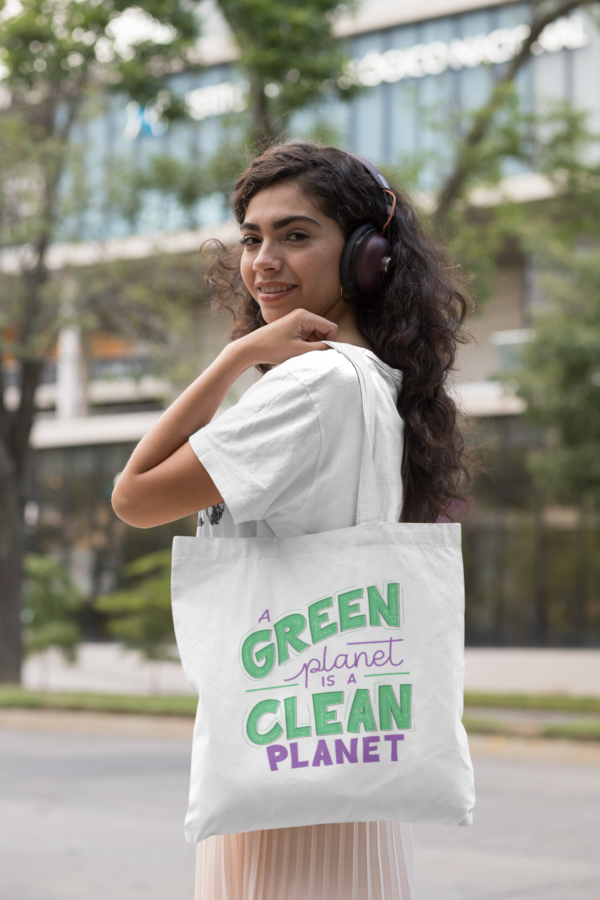 Green Planet | Tote Bag | Blessico