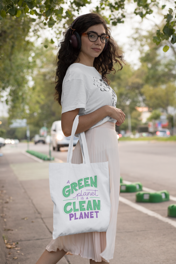 Green Planet | Tote Bag | Blessico