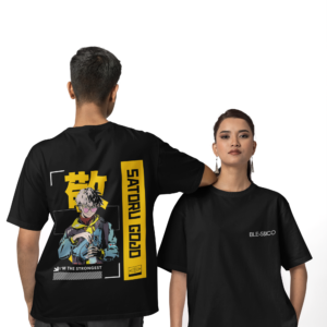 Satoru Oversized T-Shirt | Anime T-Shirt | BLESSICO