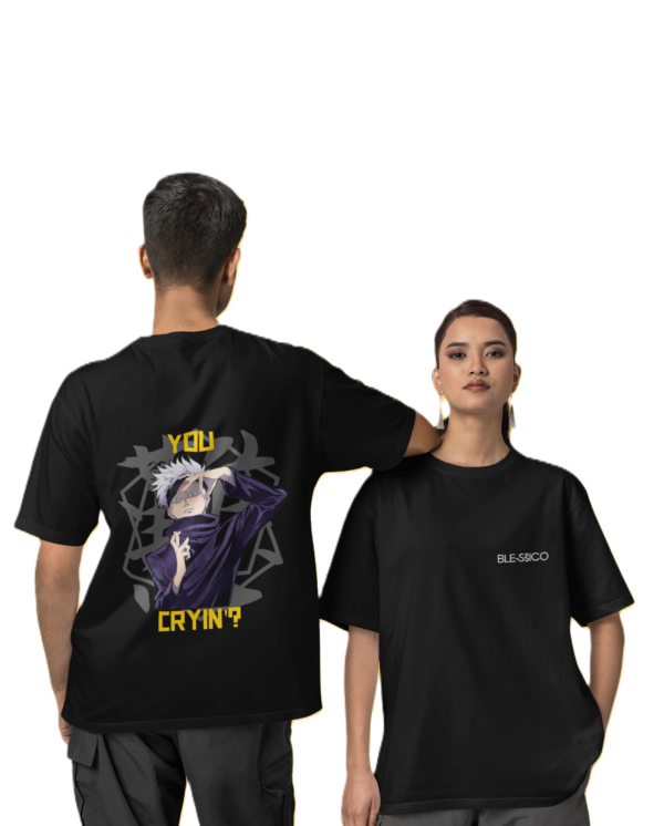 Cryin Anime T-Shirt | Oversized | BLESSICO