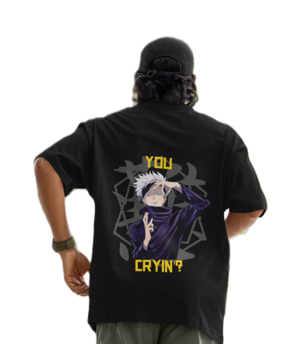 Cryin Anime T-Shirt | Oversized | BLESSICO