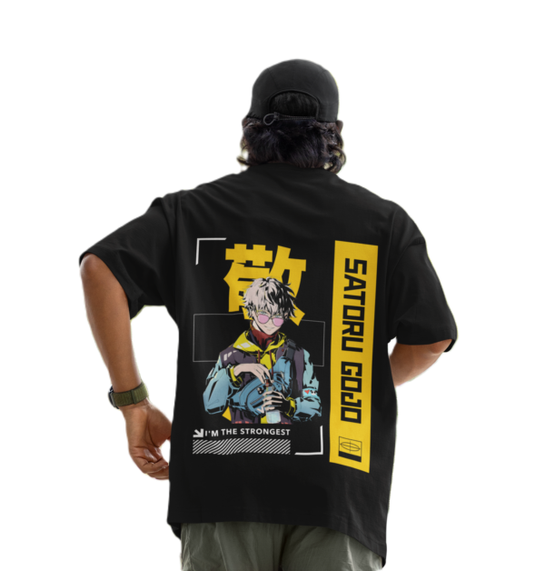 Satoru Oversized T-Shirt | Anime T-Shirt | BLESSICO