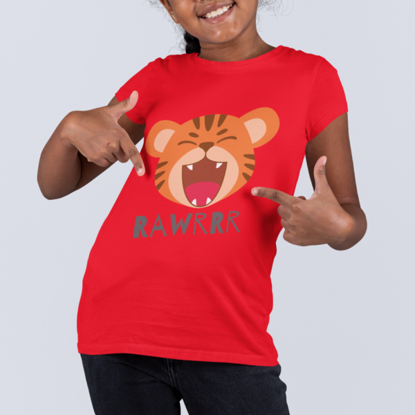TIGER RAWRRR | KIDS COTTON T-SHIRT | BLESSICO - Image 2