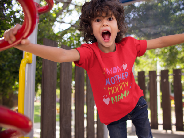 MOM MOTHER MAMMY MAMA | KIDS COTTON T-SHIRT | BLESSICO - Image 2