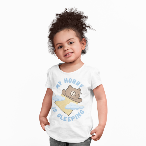 MY HOBBY IS SLEEPING | KIDS COTTON T-SHIRT | BLESSICO