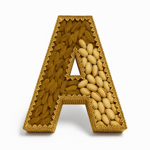Personalised Dry Fruit Box – Initial Edition - Image 3
