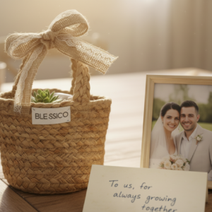 Eco-Friendly Jute Planter Gift Set – Customisable Corporate & Event Hamper