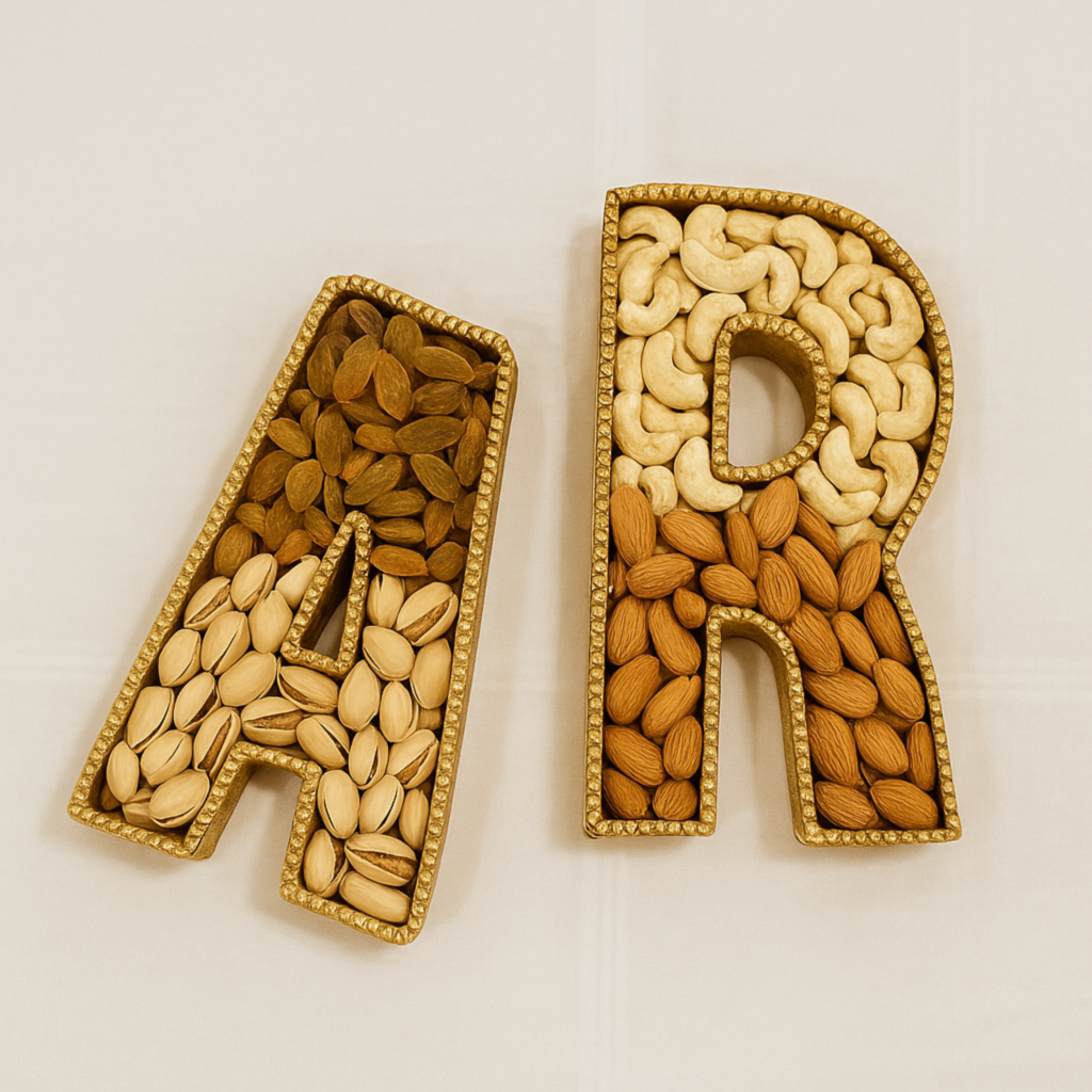 Personalized Dry Fruit Tray